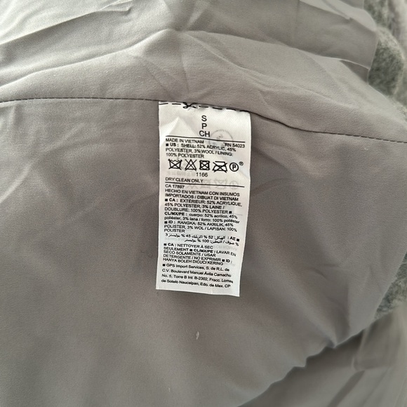 Old navy gray coat - Picture 4 of 4